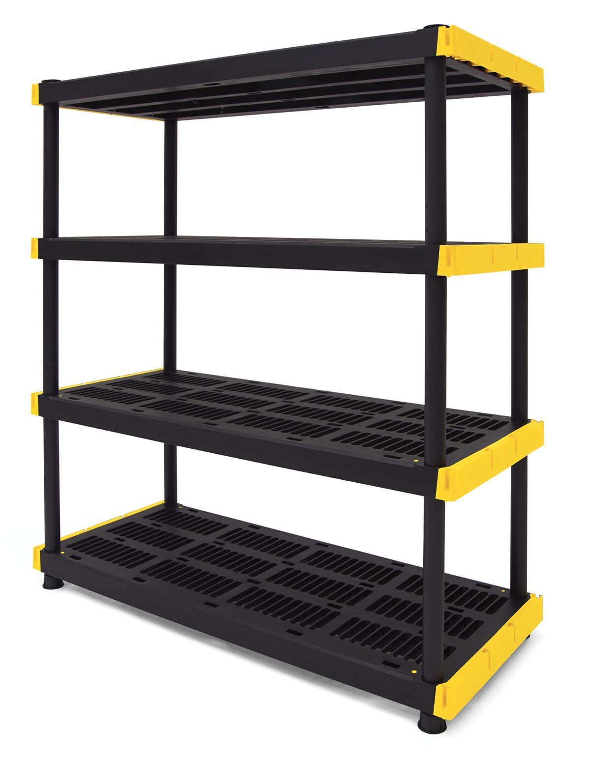 CX 4-Tier Plastic Storage Shelving Unit