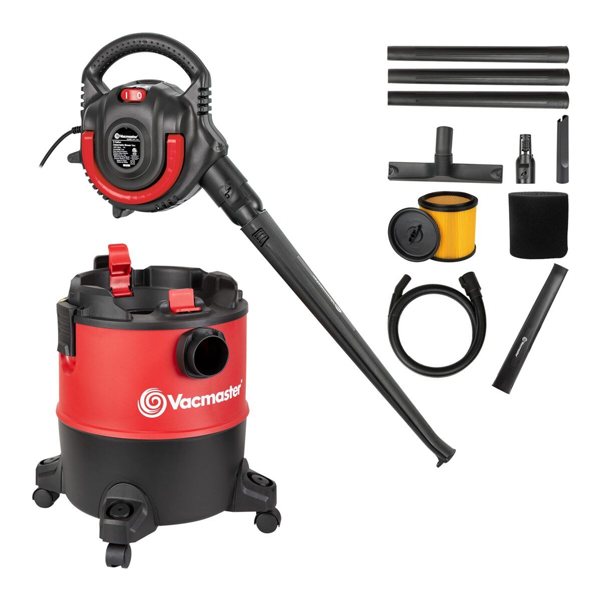 Vacmaster VBVB611PF 6 Gallon Wet Dry Shop Vacuum
