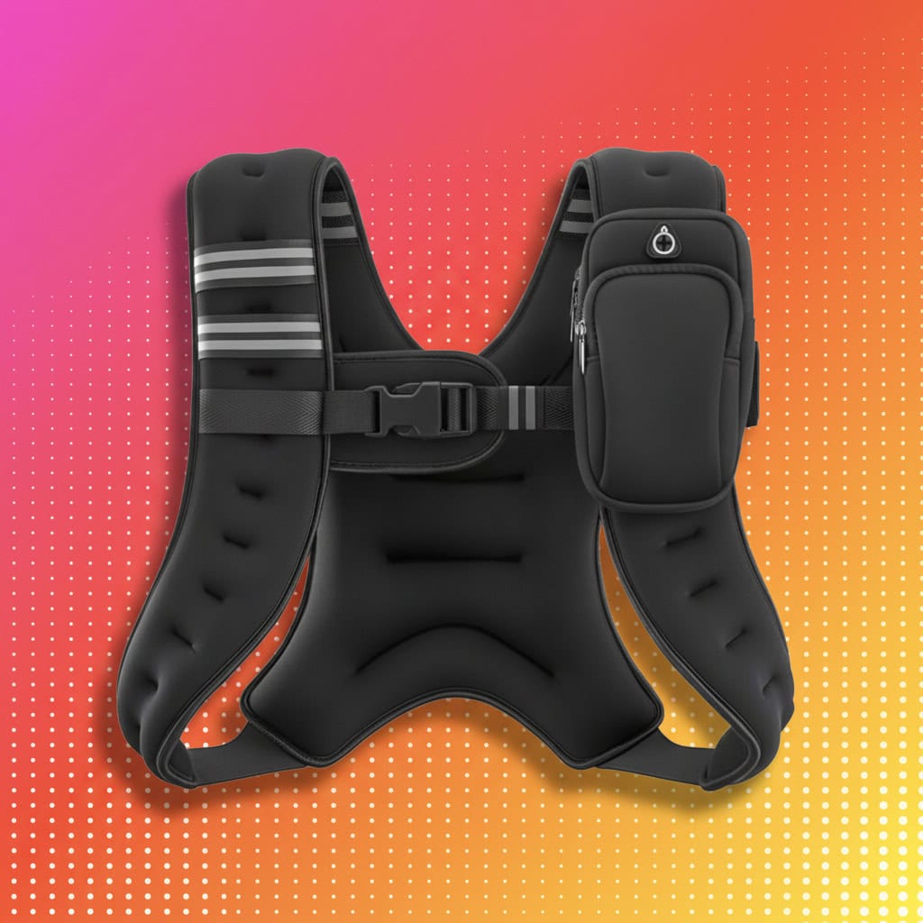 Elevate Your Workout with ZELUS Weighted Vest!